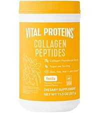 Vital Proteins Collagen Peptides Powder Vanilla - Supports Hair, Skin, Nails, Bones, Joints, Powder for Women | Amazon (US)