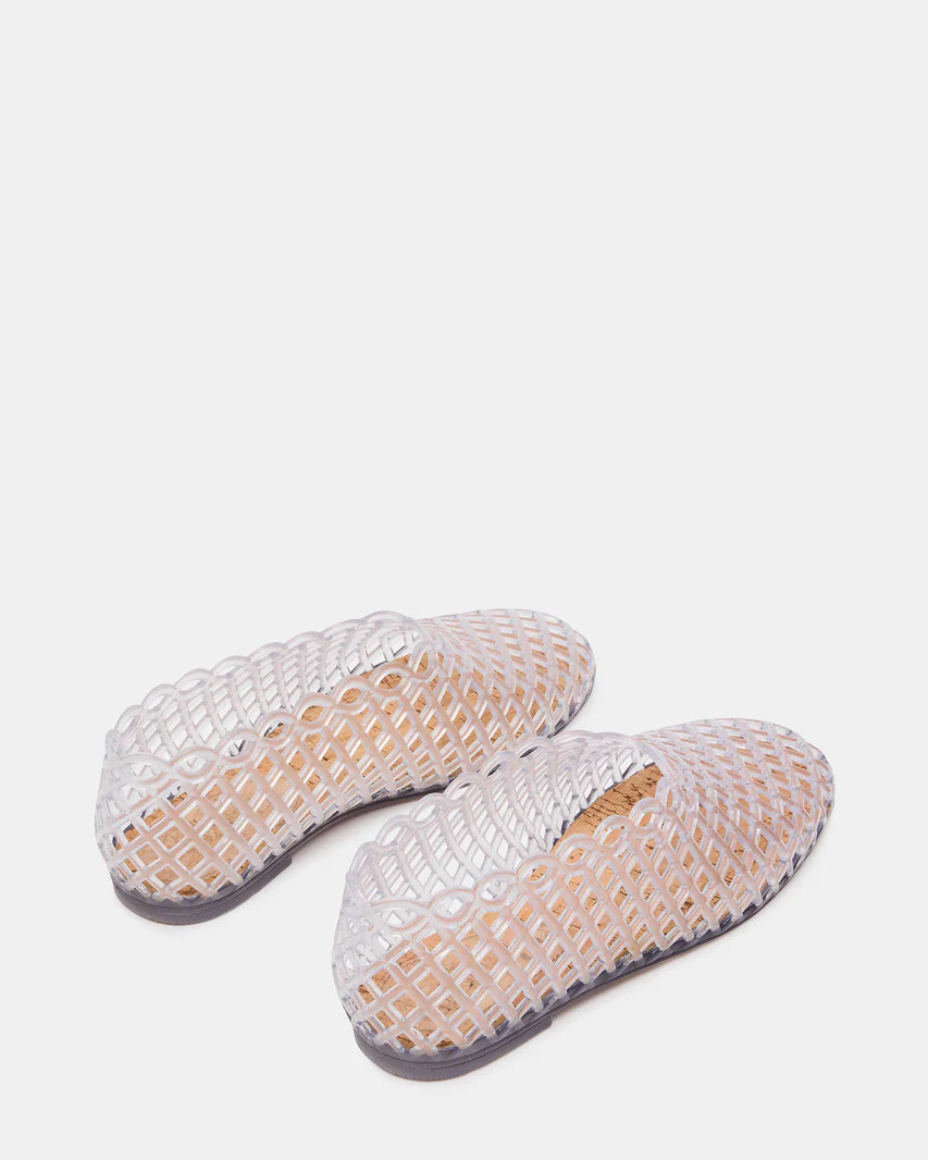 Kids' GROVEE Clear Jelly Girls' Ballet Flat | Steve Madden (US)