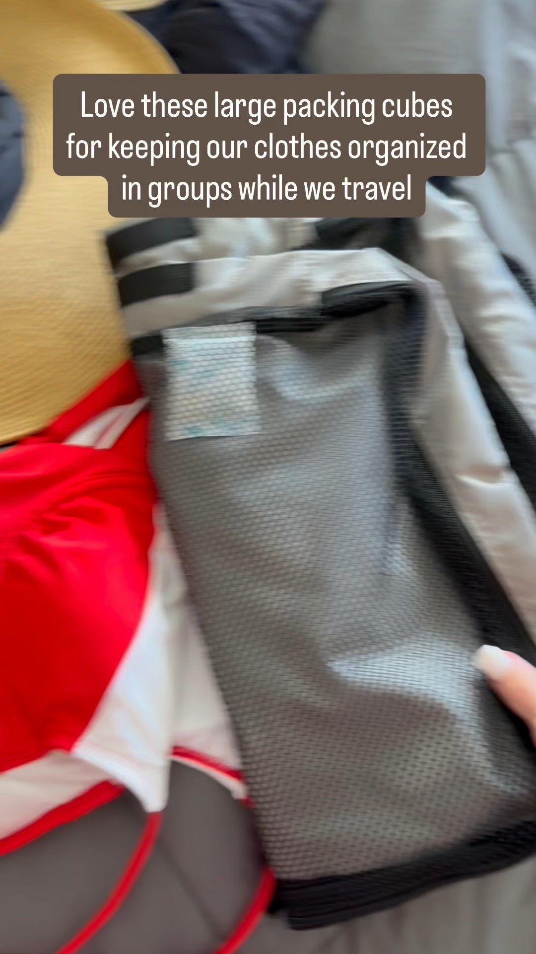 Love these large packing cubes to help us keep our clothes organized while we travel. 

#LTKStyleTip #LTKFindsUnder50 #LTKTravel