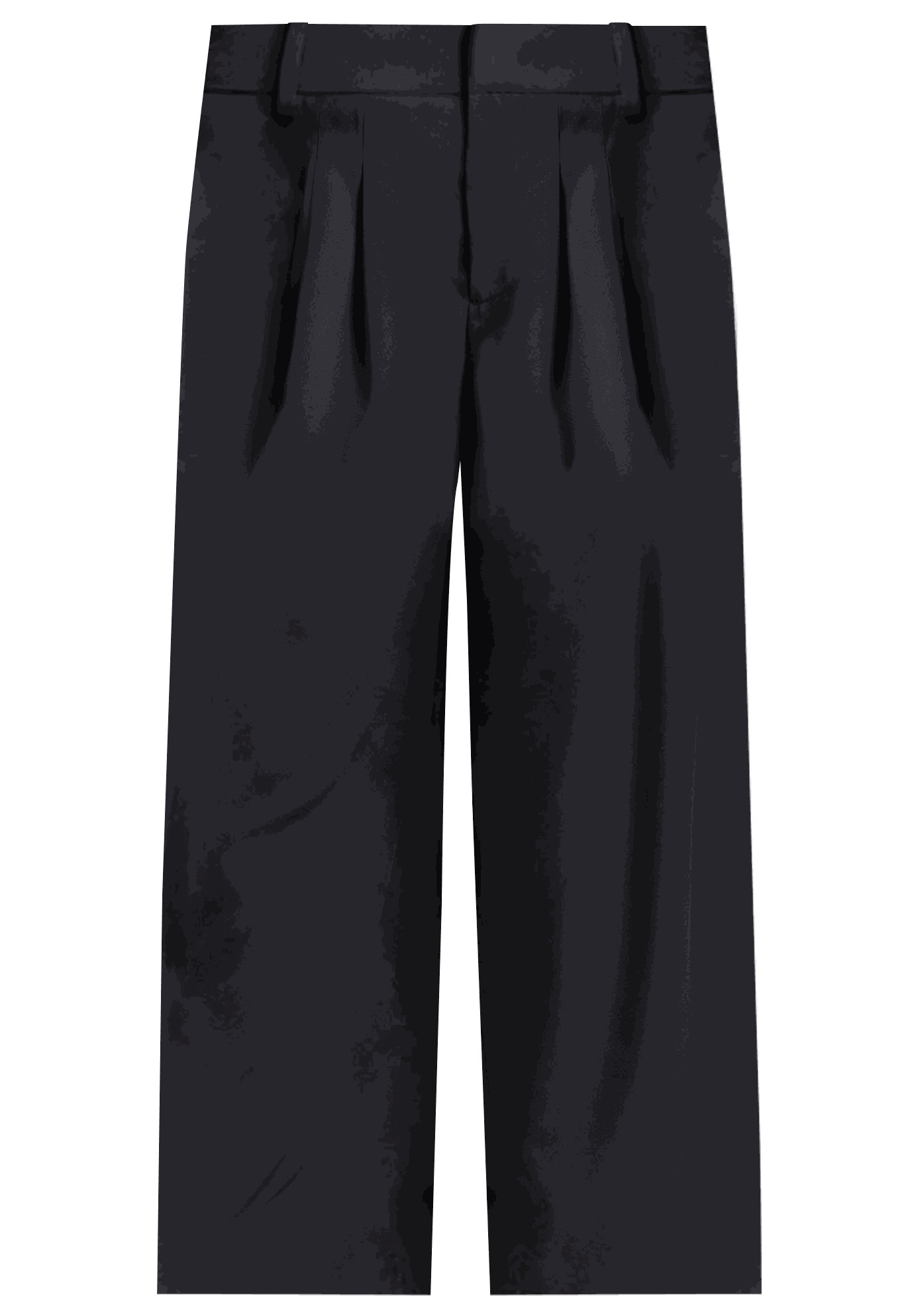 The Fluid Crepe Wide Leg Pant | Eloquii