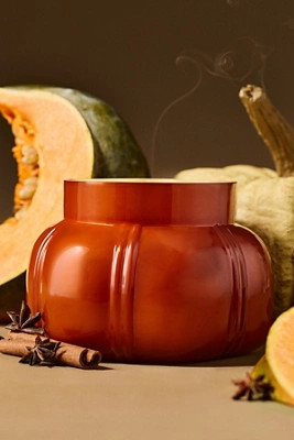 Pumpkin Clove Glass Jar Candle | Anthropologie (US)