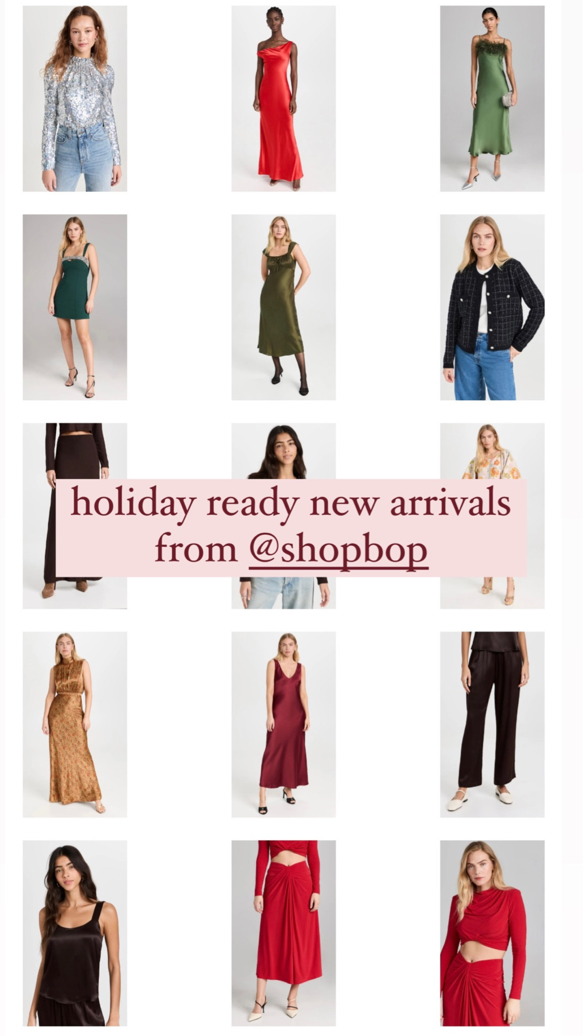 Holiday ready new arrivals from Shopbop 
Thanksgiving Outfit
Holiday Party Outfit

#LTKSeasonal #LTKHoliday #LTKstyletip