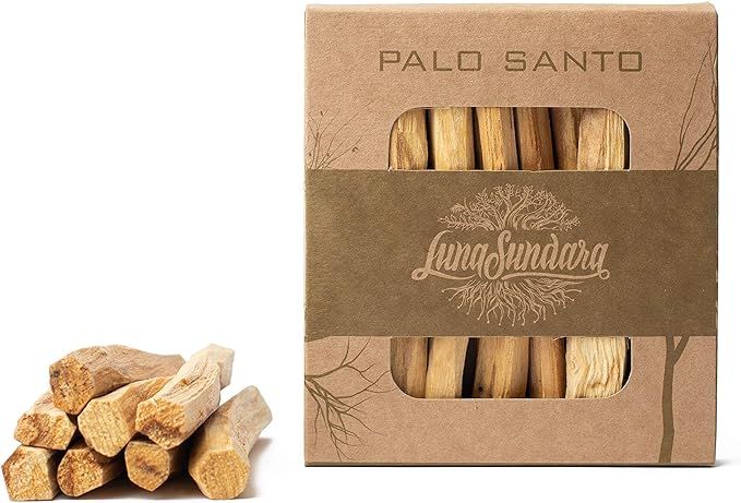Luna Sundara Palo Santo Smudging Sticks High Resin Palo Santo from Ecuador - Wild Harvested Smudg... | Amazon (US)