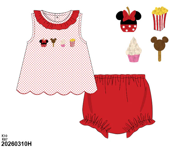 PRE SALE SHIPS JULY: Magical Snacks Bloomer Set | Tutti Frutti Kids Co