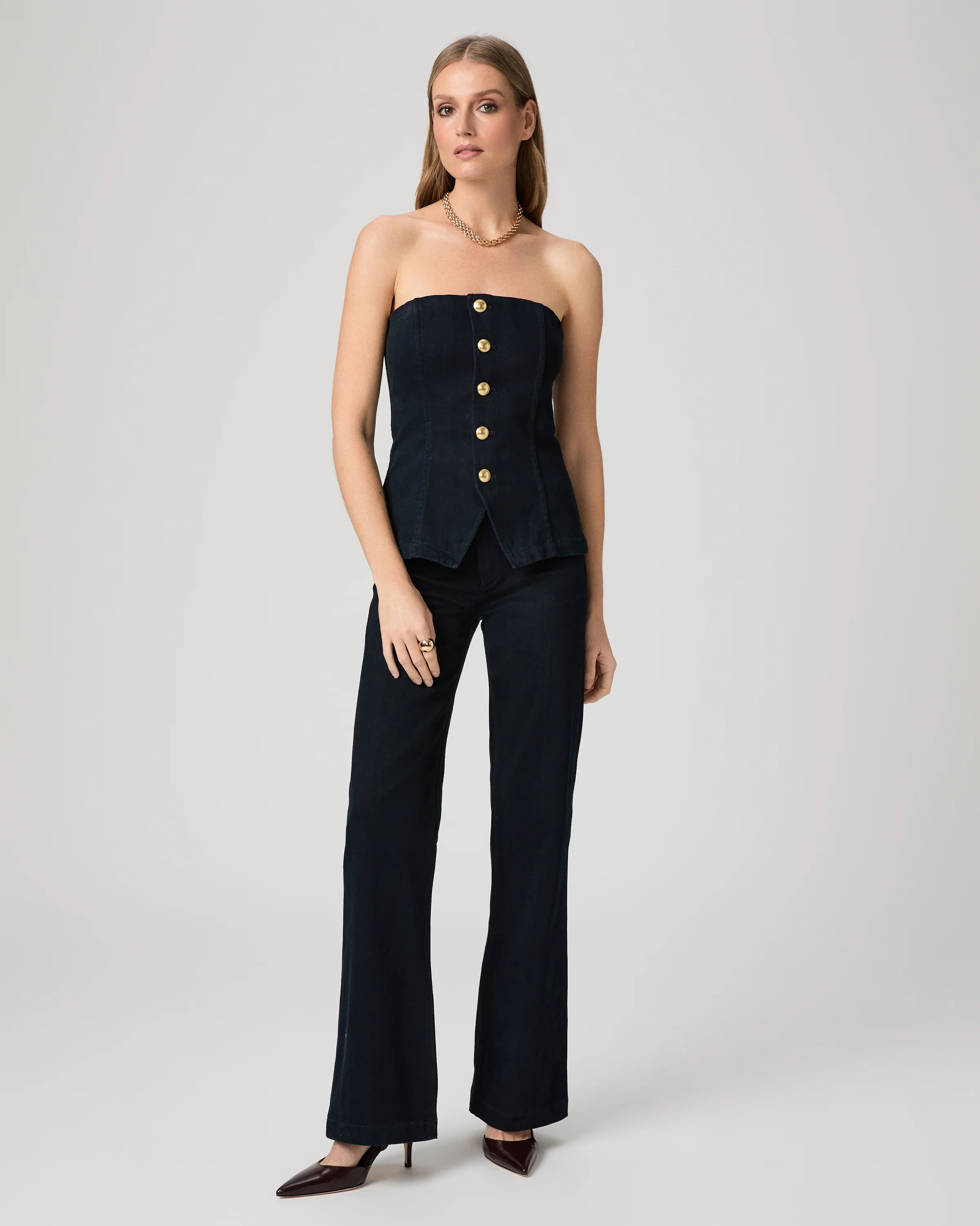 Leenah Wide Leg Jean | Paige