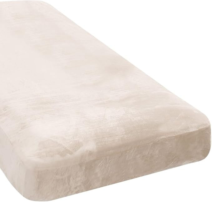 H.VERSAILTEX Velvet Stretch Individual Chaise Cover Sectional Couch Covers for L Shaped Sofa Both... | Amazon (US)