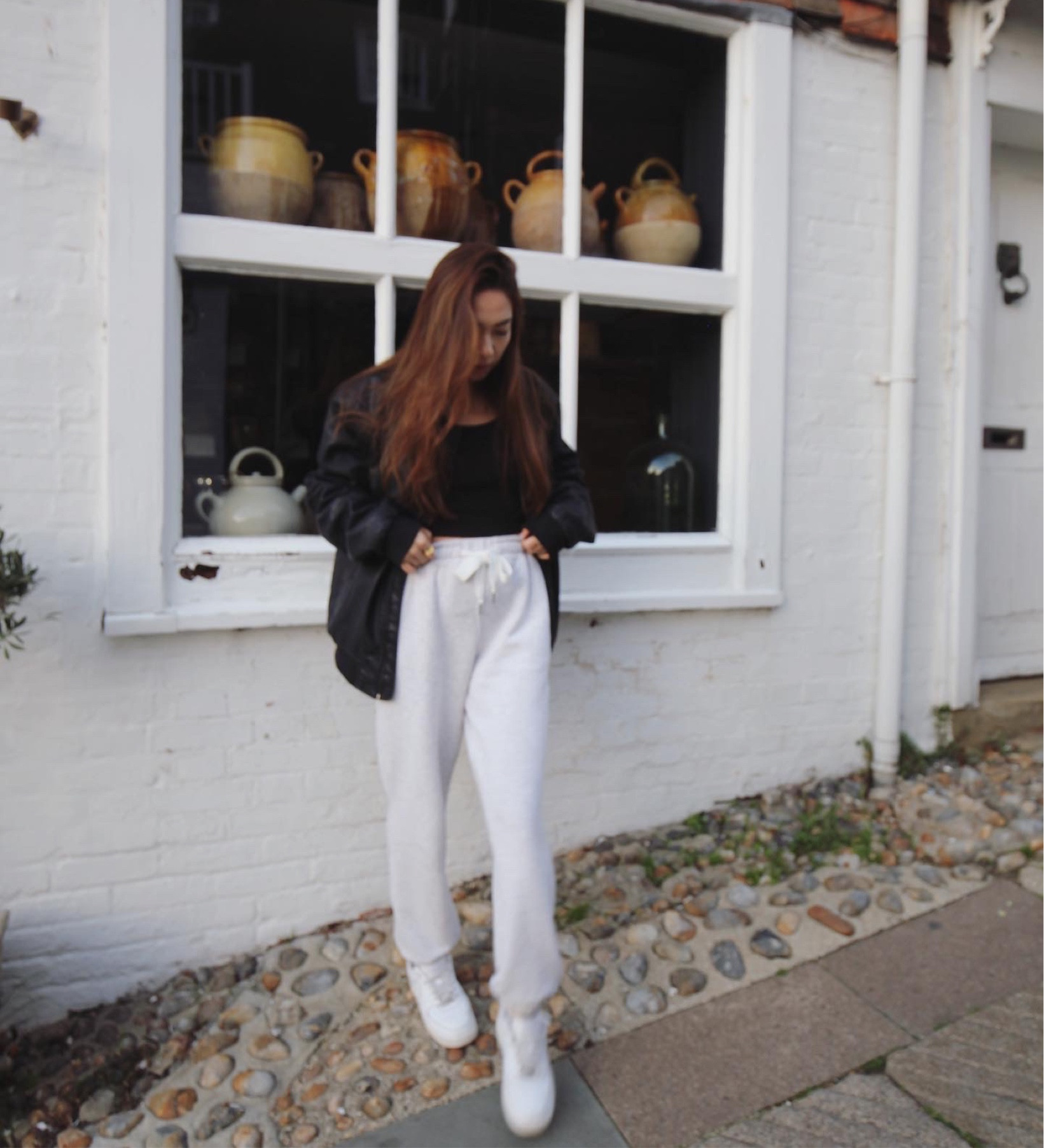 The must have oversized leather bomber 

#LTKunder50 #LTKstyletip #LTKfit