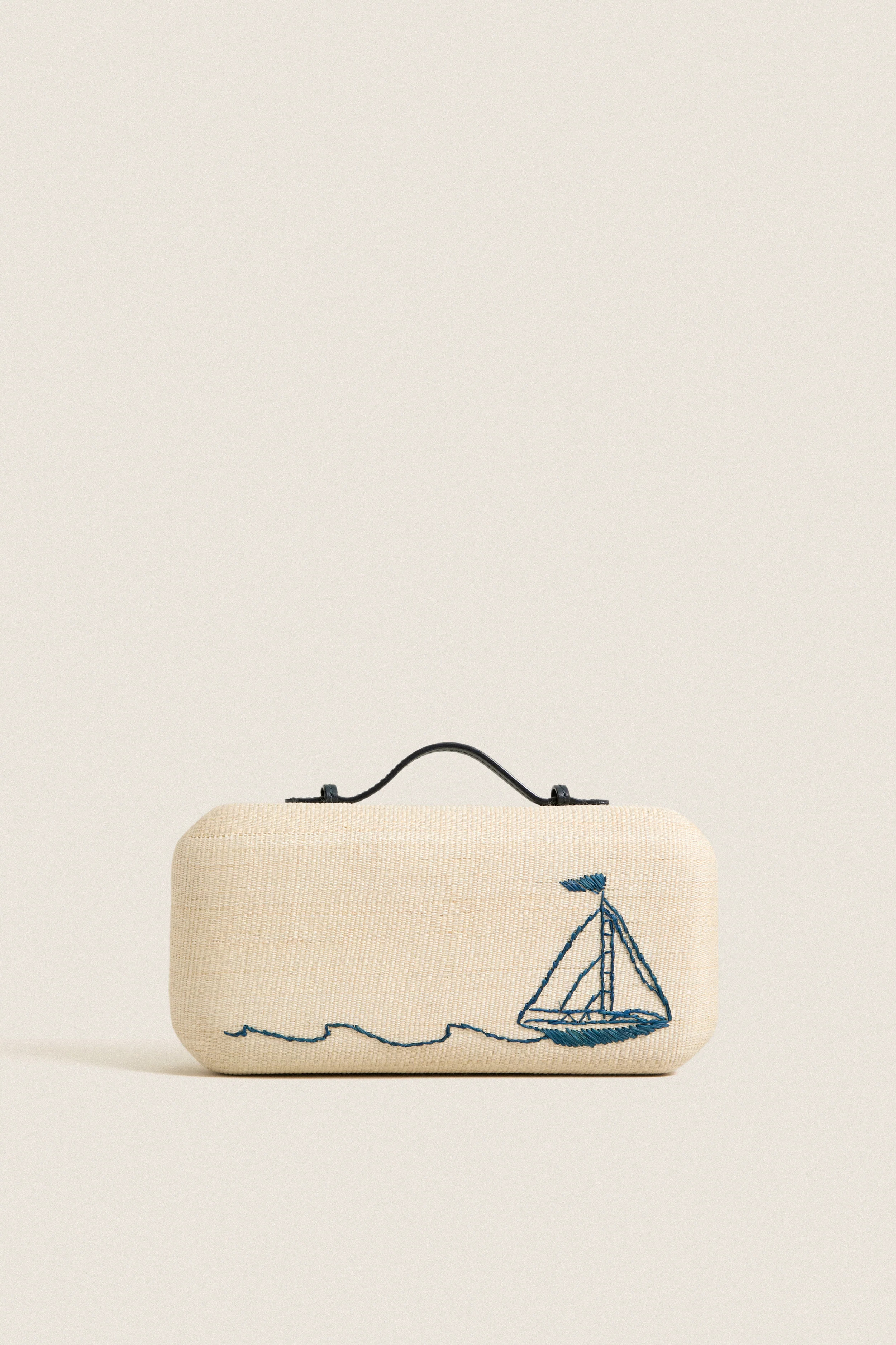 Navy Sail Clutch | Tuckernuck (US)