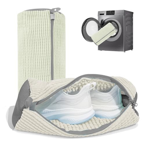 Shoe Washing Machine Bag: Laundry Shoe Bag for Washer and Dryer - 2pc Reusable Shoe Cleaning Bag for Sneaker Tennis Shoes Unstain Cleaner Kit(2 Pcs) | Amazon (US)