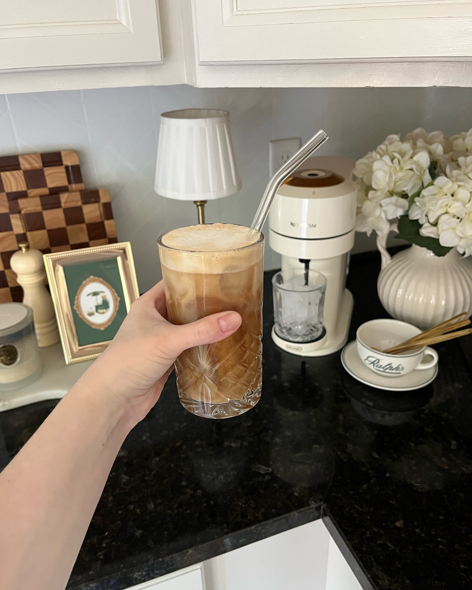 My new crystal everyday glassware from Amazon ☕️ Absolutely love this set & that they’re dishwasher safe! They’re the perfect glassware to elevate the everyday & be used for hosting. 

Amazon home finds, glassware, crystal, drink glasses, iced latte glass cup, bougie on a budget, luxury for less

#LTKHome