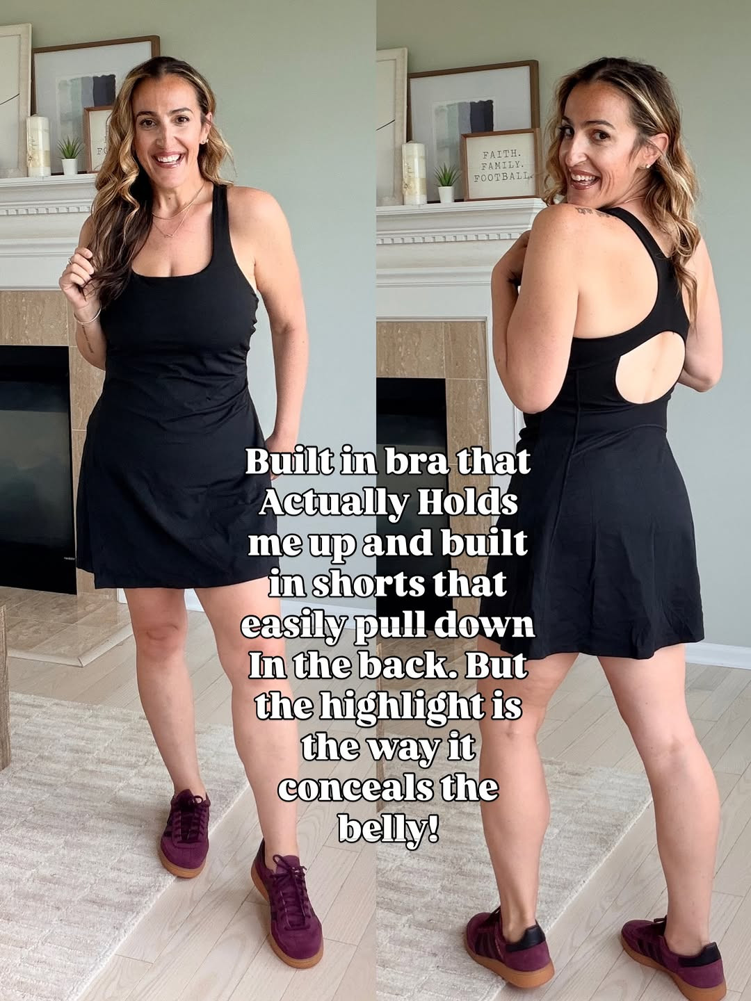 The perfect athletic dress that you can run around and still feel cute in. Wear on and off the court and feel confident that you are looking your best. Wearing a medium. 

#athleticdress #affordableathleticdress #tennisdress #summerdress 

 #LTKootd #LTKActive #LTKMidsize