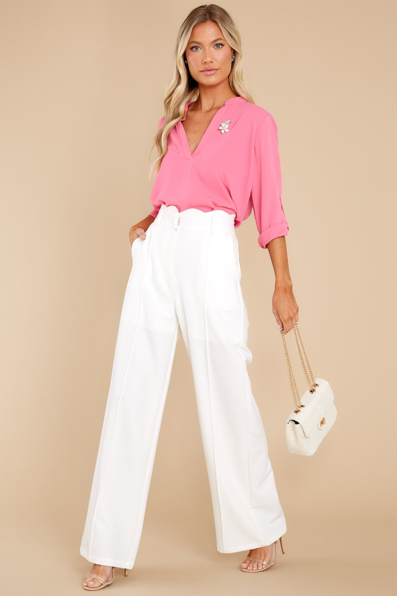 Trust The Process Pink Top- Red Dress Boutique | Red Dress 