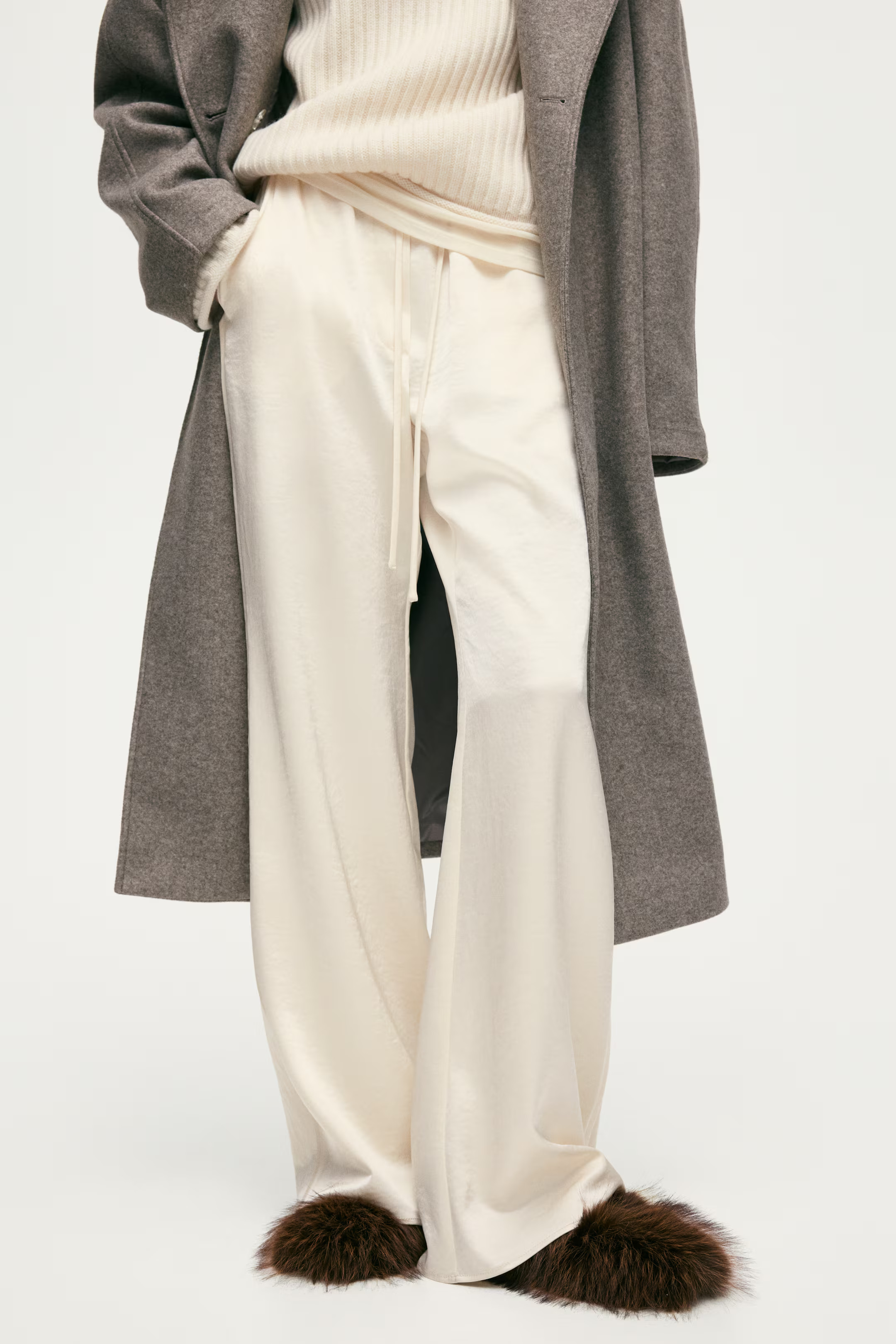 Flared Satin Pants | H&M (US + CA)