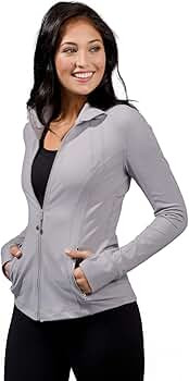 Women’s Lightweight, Full Zip Running Track Jacket | Amazon (US)