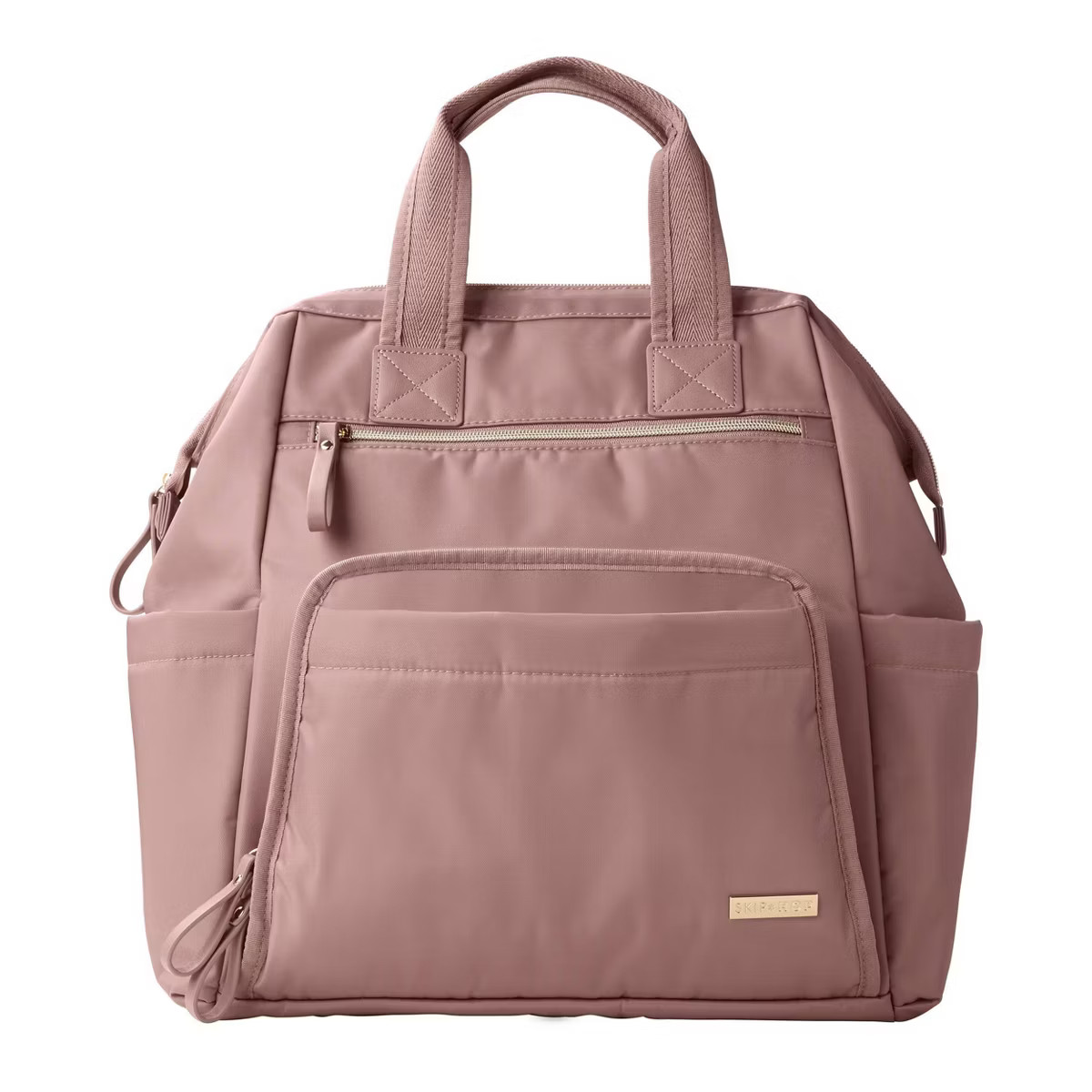 Skip Hop Mainframe Wide Open Diaper Backpack - Dusty Rose | Target