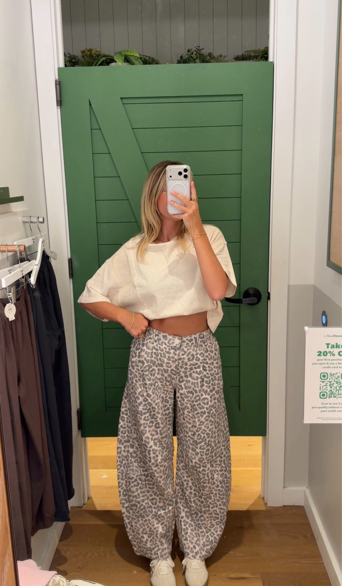 Fun cheetah pant 🫶🏻 I’m 5’7 in a XS!

#LTKootd #LTKgrwm #LTKSeasonal