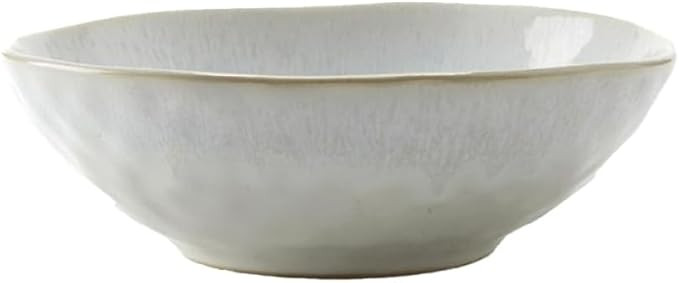 Tableau Margo White Stoneware Bowls - Set of 4 Stoneware Dinnerware Set, 7" Salad Bowls Set of 4,... | Amazon (US)