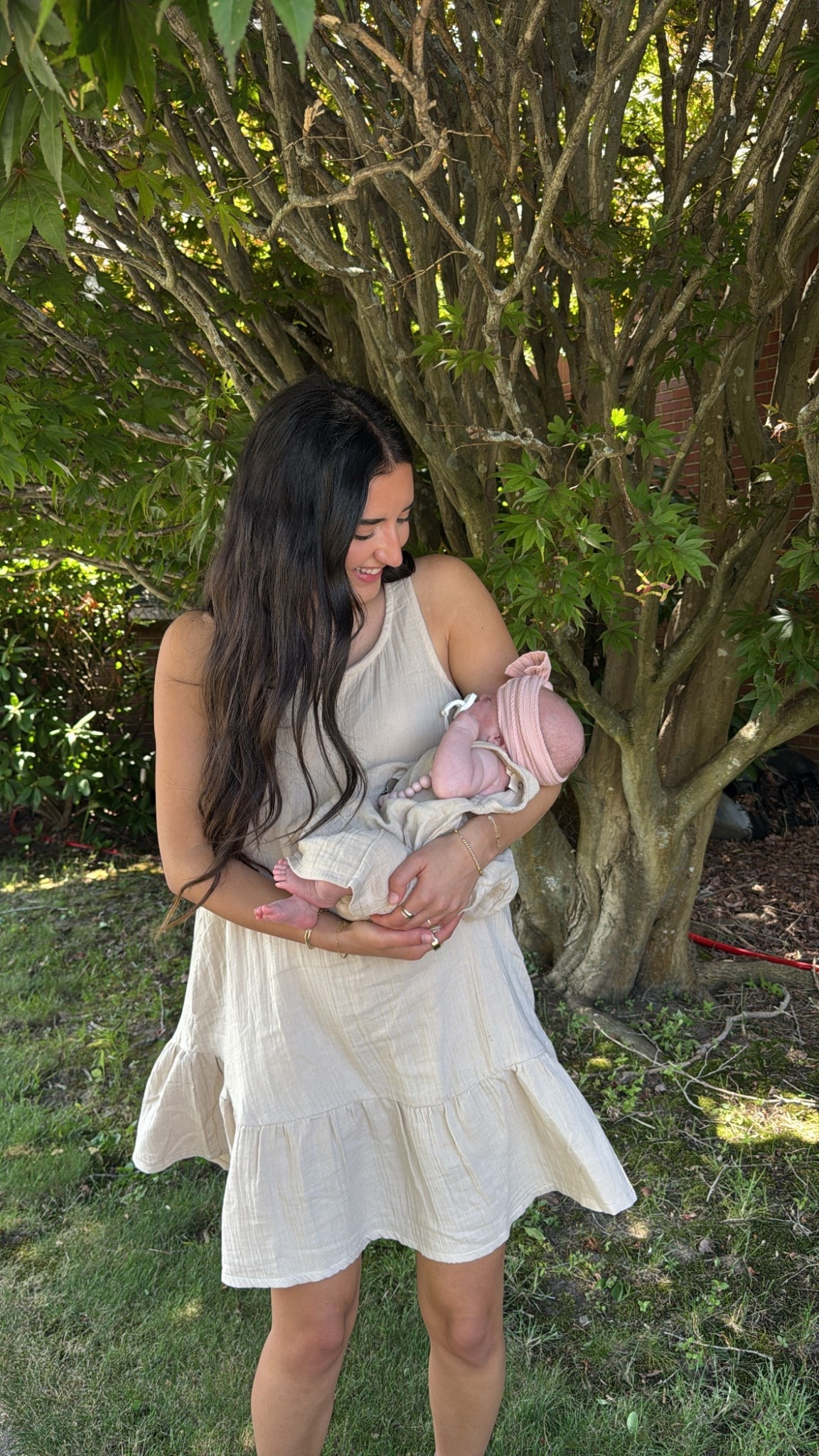 Matching today! 🤍 #LTKbaby #LTKfamily