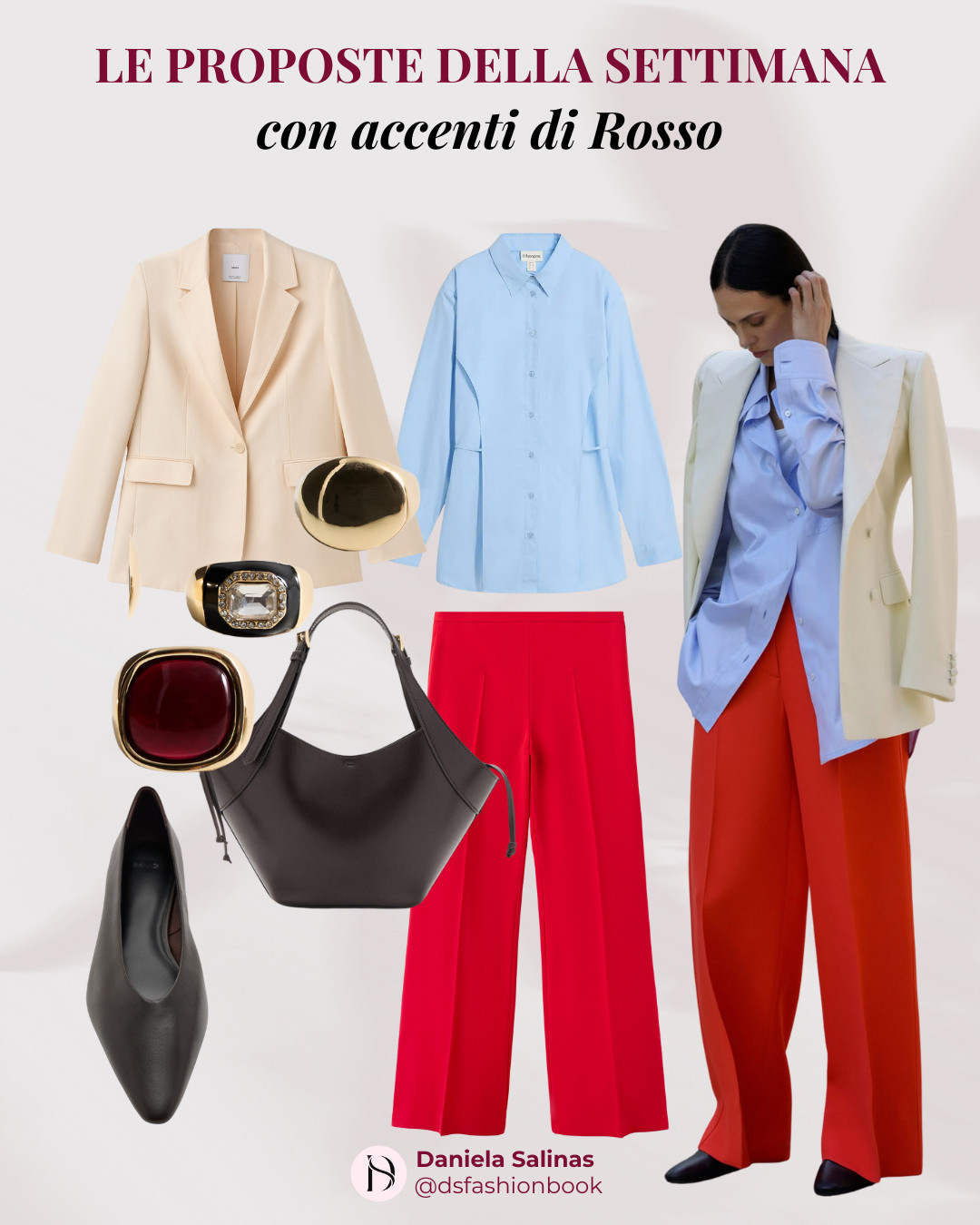 Lasciati ispirare dalle mie proposte di outfit in rosso! 

 #LTKFashionMonth #LTKitalia #LTKeurope