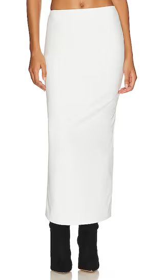 x Maggie MacDonald Eulla Maxi Skirt in Ivory | Revolve Clothing (Global)