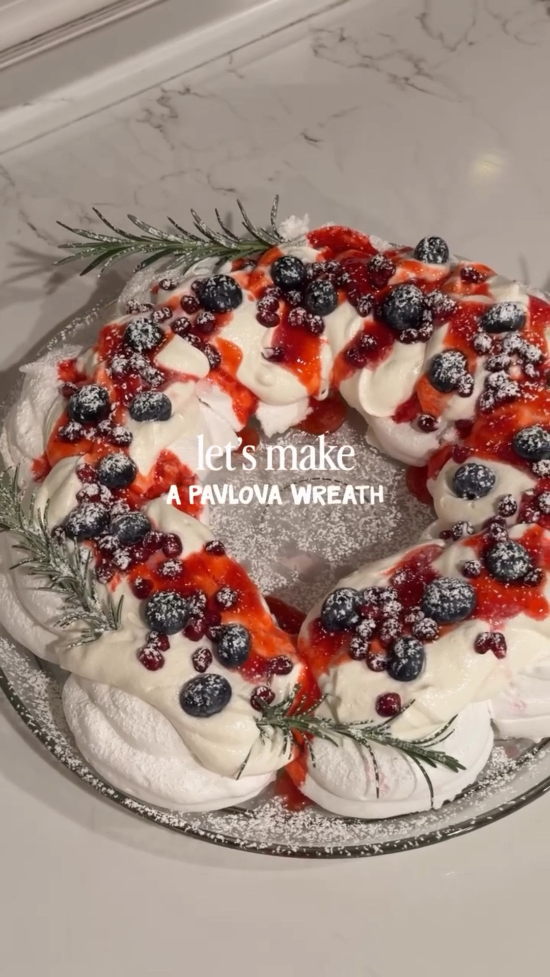 because @nea_arentzen inspired me to make my very first pavlova wreath. 

loved following her recipe, check out my blog to see how it went for me and how I changed up the toppings a little ✨

#pavlovawreath #pavlovadessert #holidaybaking