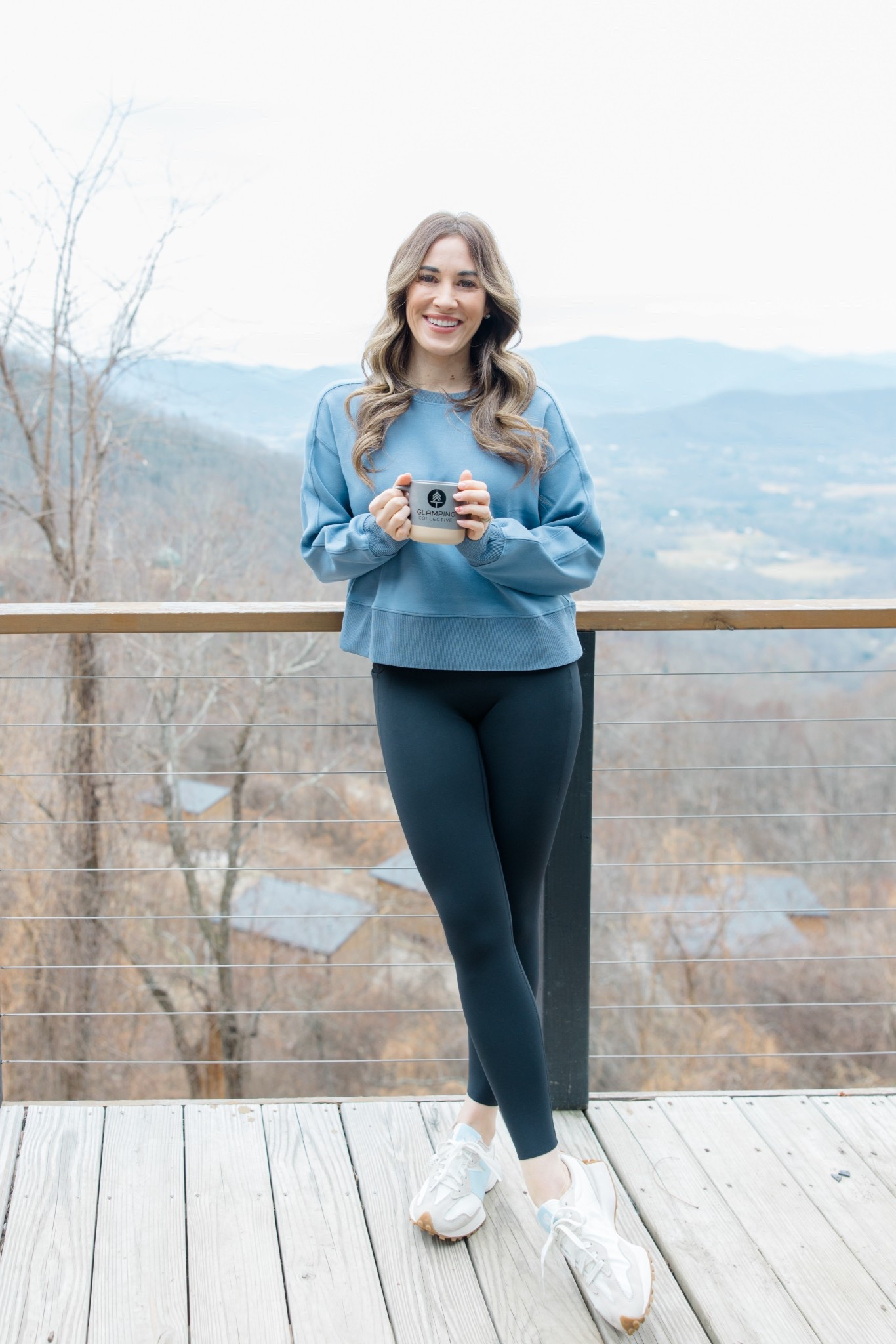 Loving this new luxe top in this pretty rain color. Size small in top and XS in bottoms  

#LTKOver40 #LTKSeasonal #LTKActive