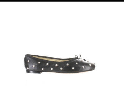 $178 Kate Spade Women's Black Honey Pearl Ballet Flat Leather Shoe 7.5B NEW NIB  | eBay | eBay US