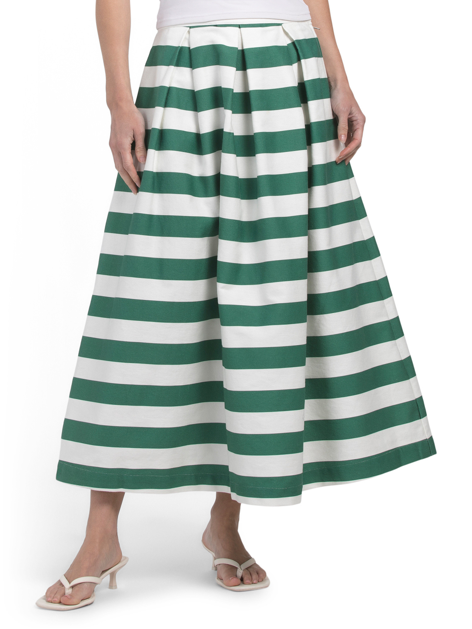 Bold Stripe Midi Skirt | TJ Maxx