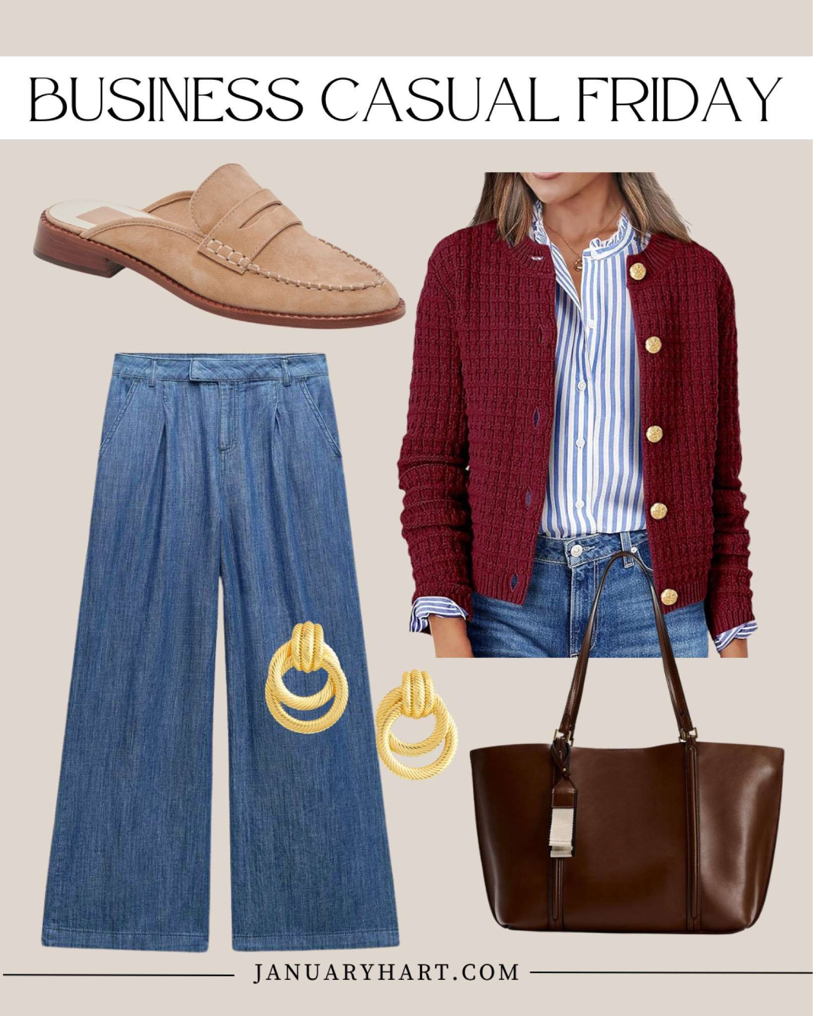 The September Lookbook 🍁

Fall outfit ideas, fall sweater, fall cardigan, lady jacket, work tote bag, mules, denim trousers

#LTKWorkwear #LTKStyleTip #LTKOver40