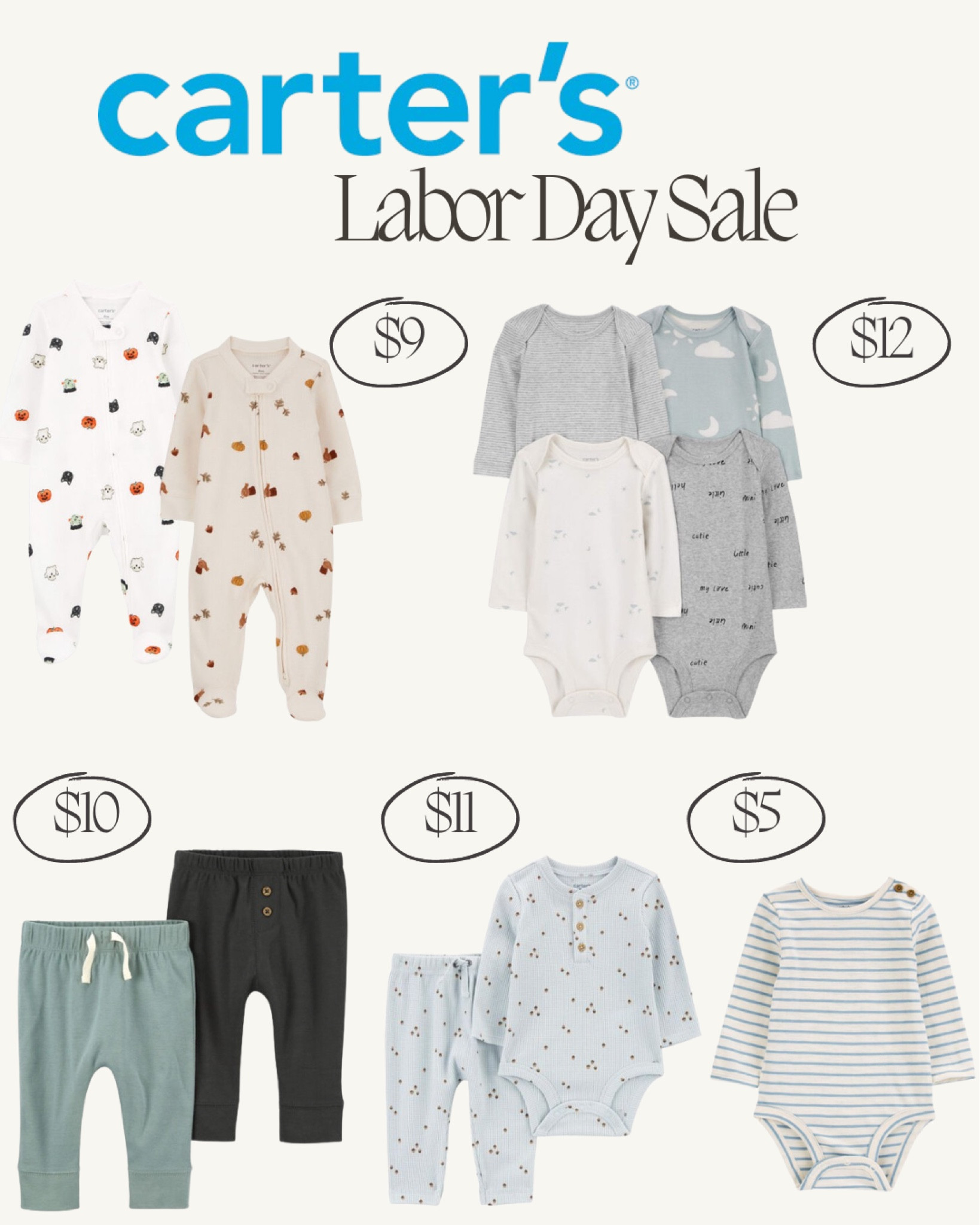 Because it’s much more fun to shop for your little one 🤩 Carters is having a huge Labor Day Sale with amazing deals!! I’m stocking up on sets, pajamas, and more.

#labordaysale #babyclothessale #babyclothes #LDsale #labordayweekend #babyclothing 

#LTKBaby #LTKBump #LTKSaleAlert