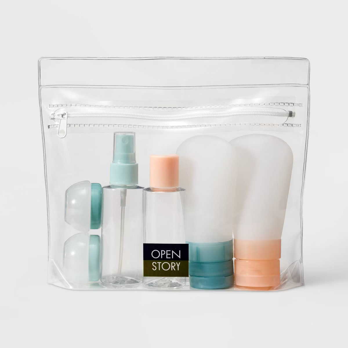 7pc Toiletry Bag Set - Open Story™️: Silicone & EVA Luggage Accessories | Target