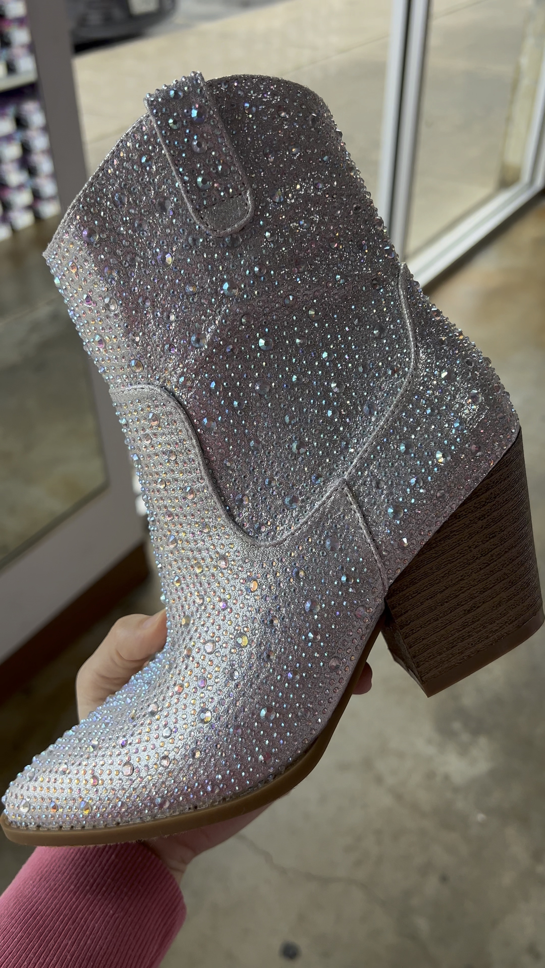Rhinestone bootie! Perfect for all your western wear and rodeo season! Available in several colors.

#LTKshoecrush