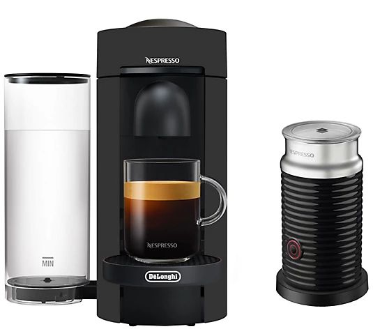 Nespresso Vertuo Plus Coffee Machine w/ Milk Frother - QVC.com | QVC