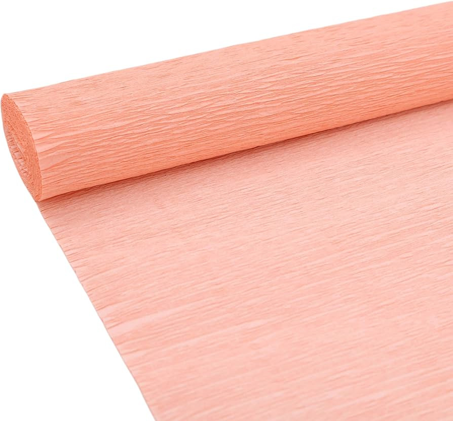70g Premium Crepe Paper Roll for Flower Making White Green Pink Crepe Paper Sheets Streamer,10in ... | Amazon (US)