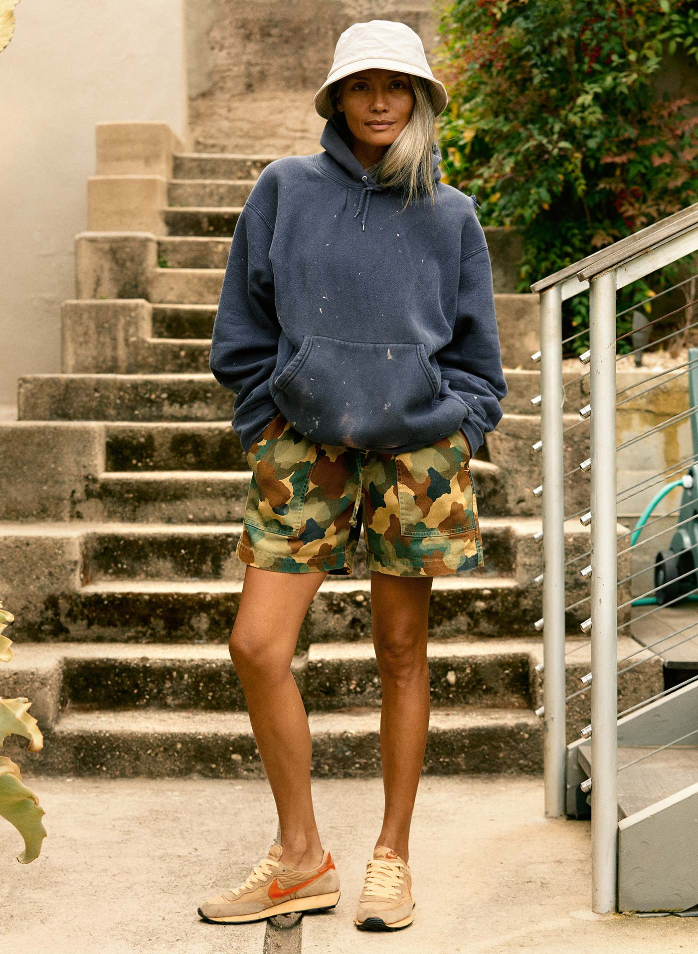 the lounge short in camo | imogene + willie
