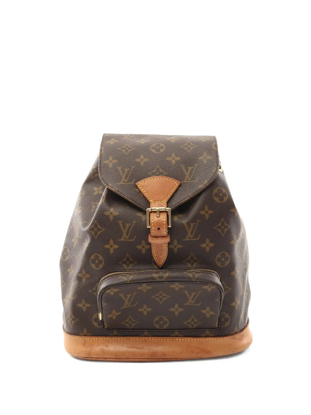 Louis Vuitton Pre-Owned 1999 Montsouris MM backpack - Brown | Farfetch Global