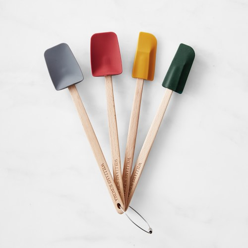 Williams Sonoma Fall Mini Spatulas, Set of 4 on Ring | Williams-Sonoma