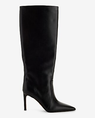 Pointed Toe Thin Heeled Tall Boots | Express