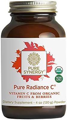 Pure Synergy Pure Radiance C (4 oz Powder) 100% Natural Vitamin C from Fruits & Berries, Non-GMO | Amazon (US)