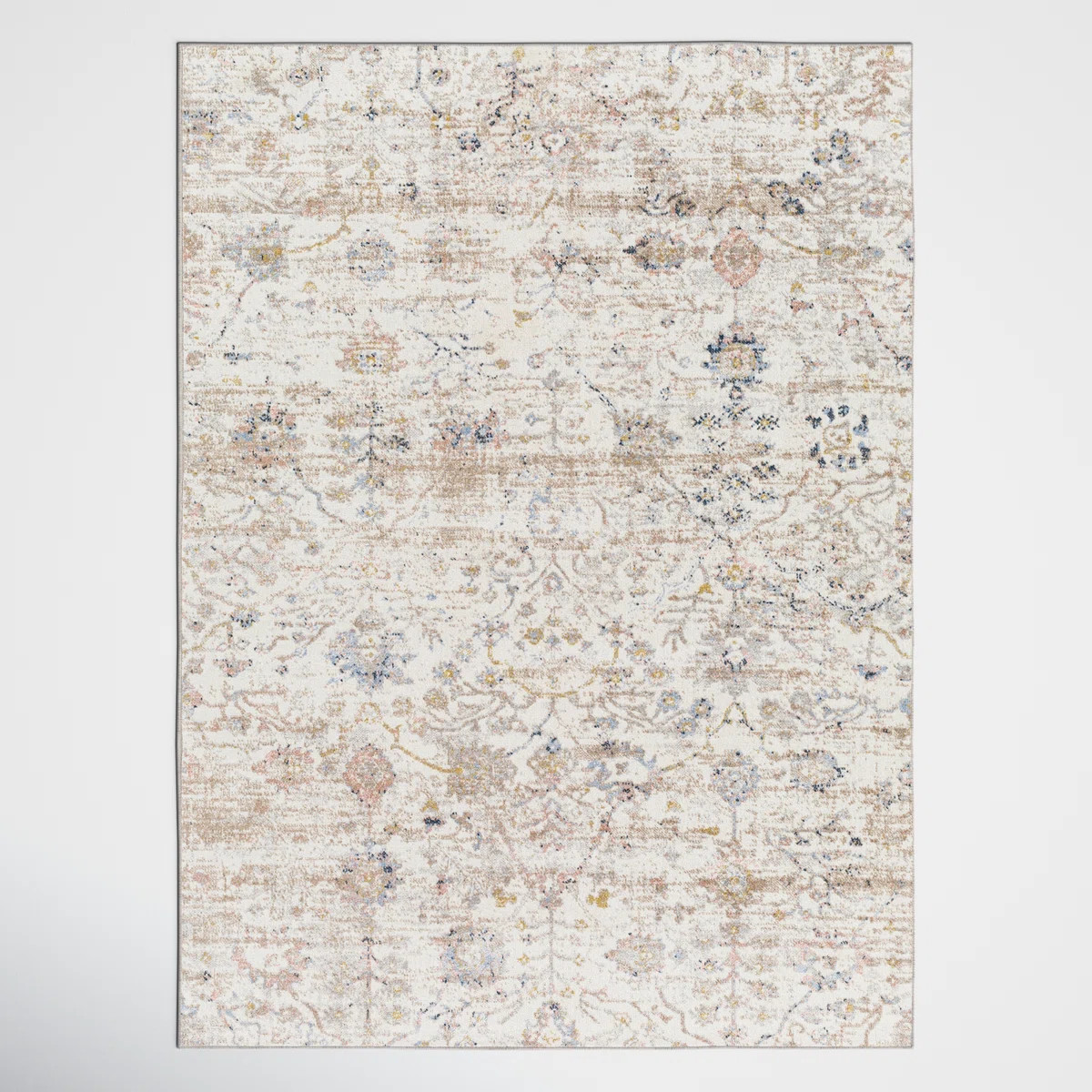 Benfield Beige Machine Washable Area Rug | Wayfair North America