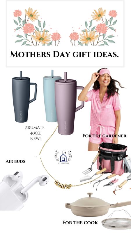 Great Mother’s Day gift ideas! These are things that I have personally or would like to have. Brumate is the “only” thing that I drink out of 24/7. Keeps things cold or hot for almost 24 hours. Incredible! My daughter gave me air buds one yr for Mothers Day and I literally use them every single day and love them!  This Always non-stick pan has great reviews. Perfect for the Mom who loves to cook  

#LTKGiftGuide #LTKfindsunder50 #LTKfindsunder100