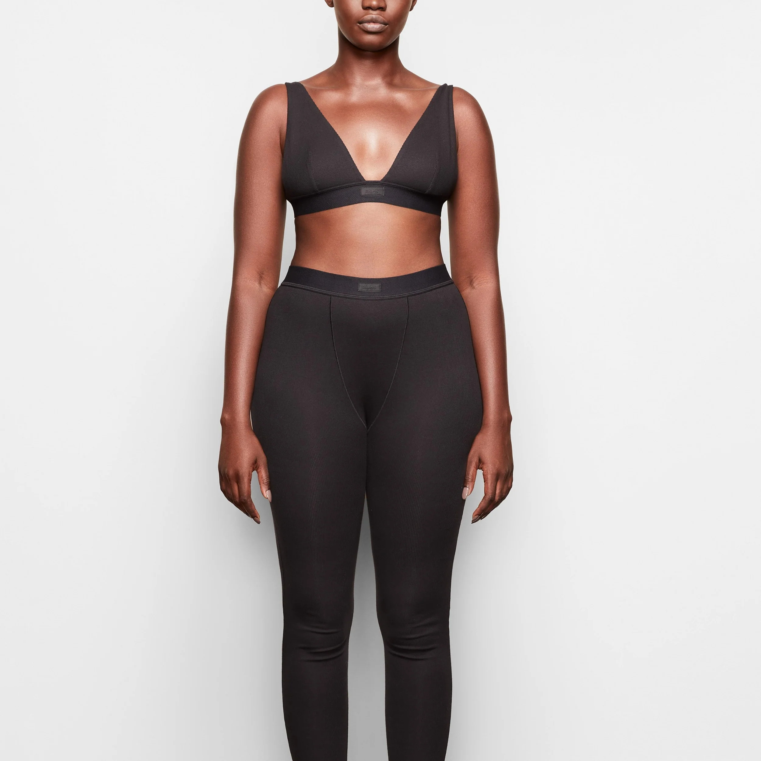 SKIMS Legging | Black | XL | Cotton Rib | SKIMS (US)