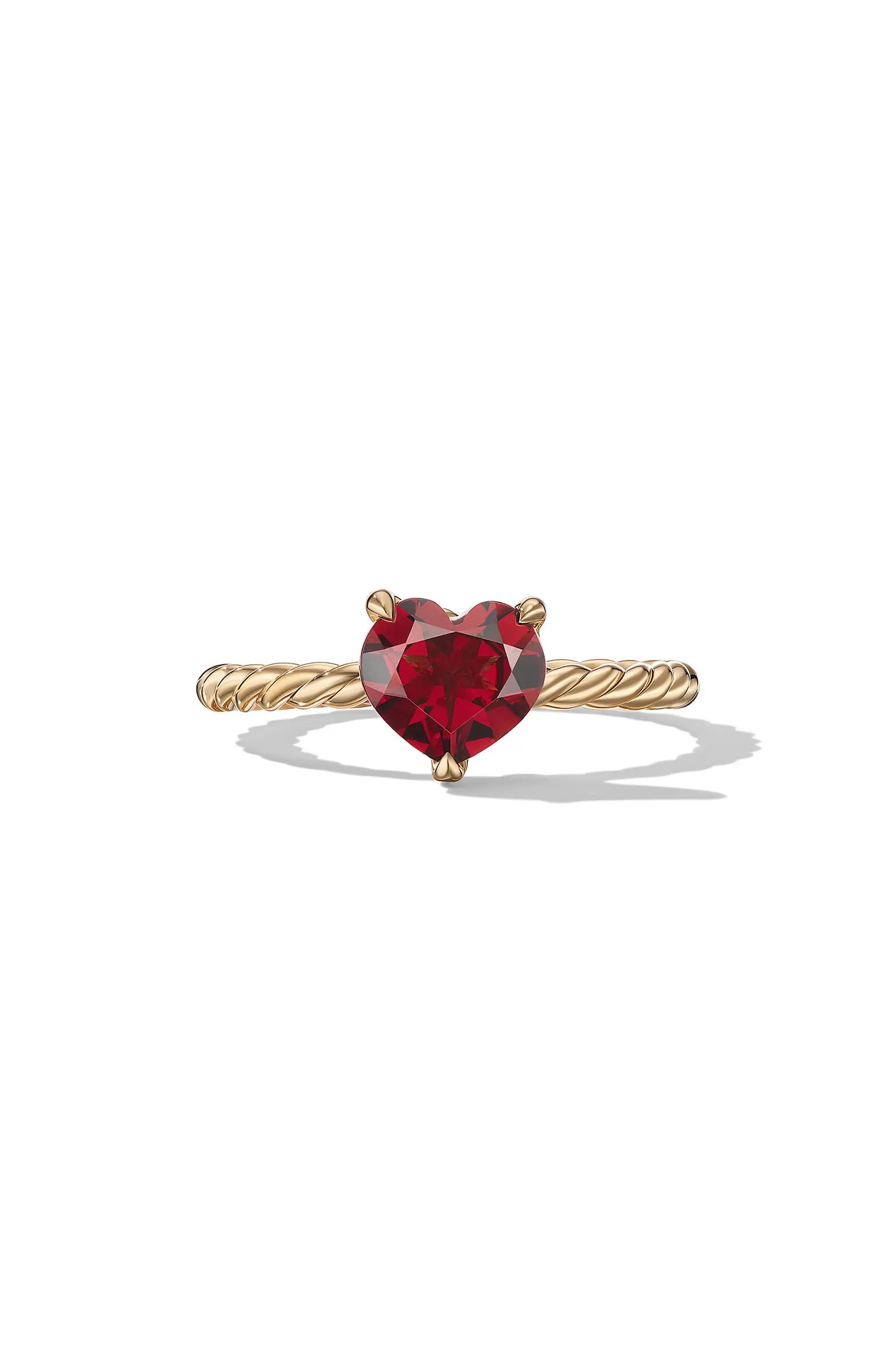 Garnet Heart Ring | Nordstrom