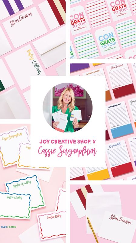The Joy Creative Shop x Cassie Sugarplum Collegiate Collection is here!!  A one-stop shop for all your grad, mom & teacher gifts this spring! 🥳🥰 

#gradgift #momsdaygift #teachergift 

#LTKGiftGuide #LTKfindsunder50