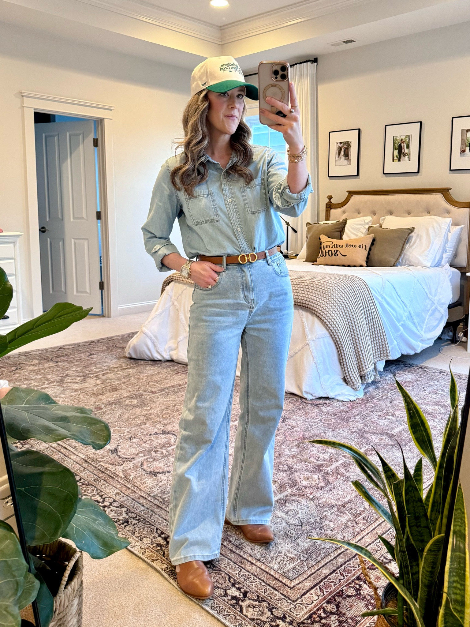 Today’s casual workwear 

Amazon Jeans | Wide Leg Jeans for Work | All Denim Outfit | Canadian Tuxedo | Denison Denim | Chambray Shirt | Budget Friendly Workwear | Nursing Friendly Outfit | Pumping Friendly Workwear 

#LTKFindsUnder50 #LTKStyleTip #LTKWorkwear