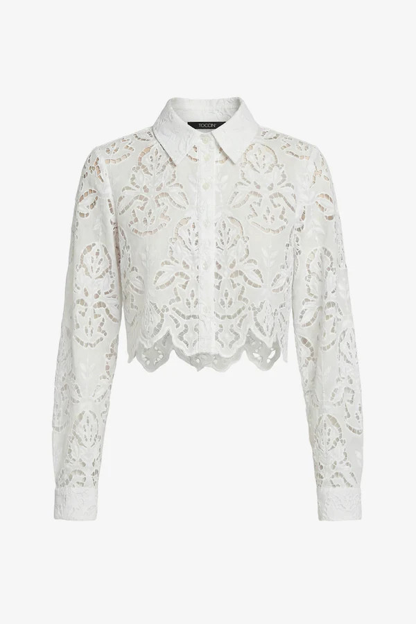 JILLY CROPPED BLOUSE | Toccin