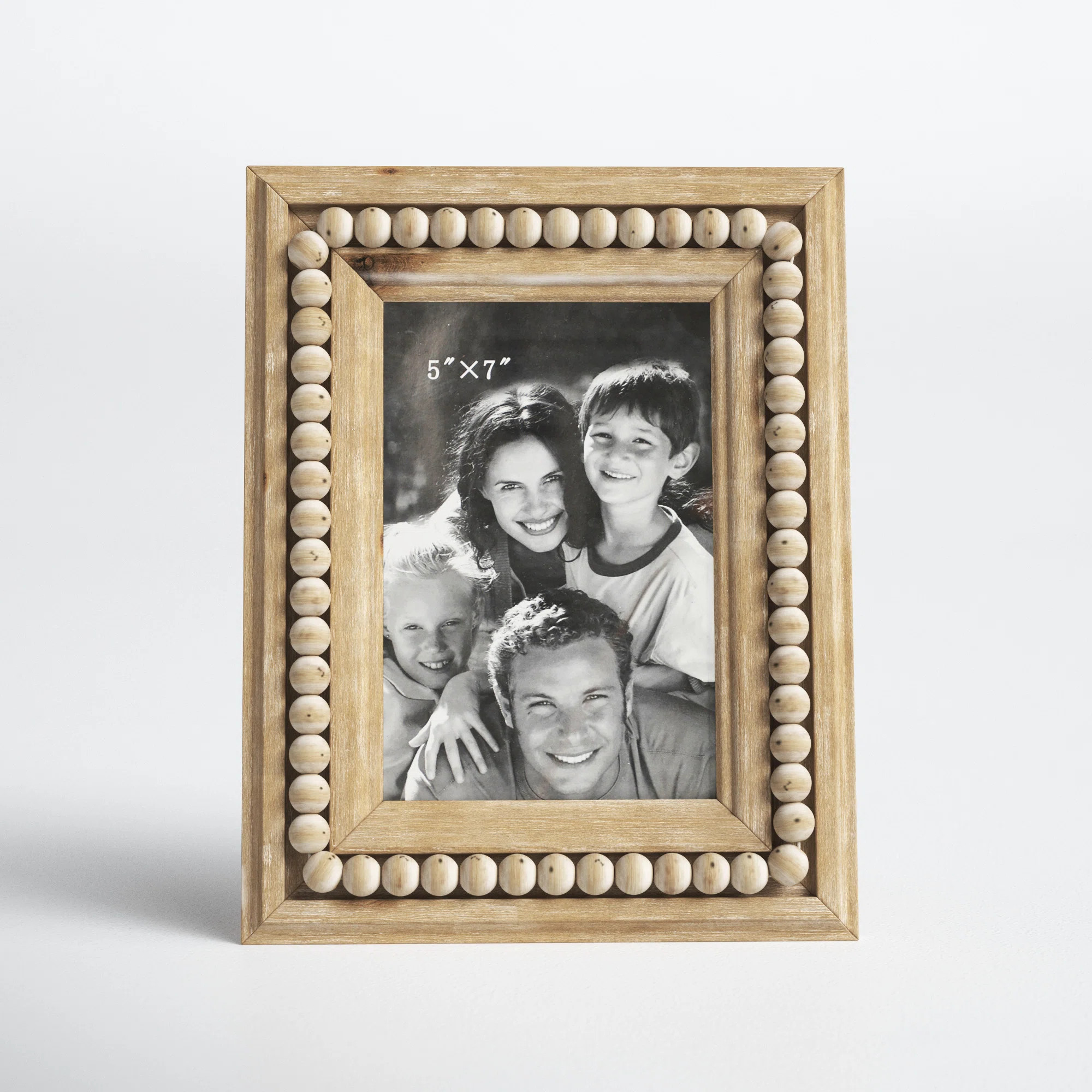 Joss & Main Wood Beaded 1 Slot Photo Frame & Reviews | Wayfair | Wayfair North America