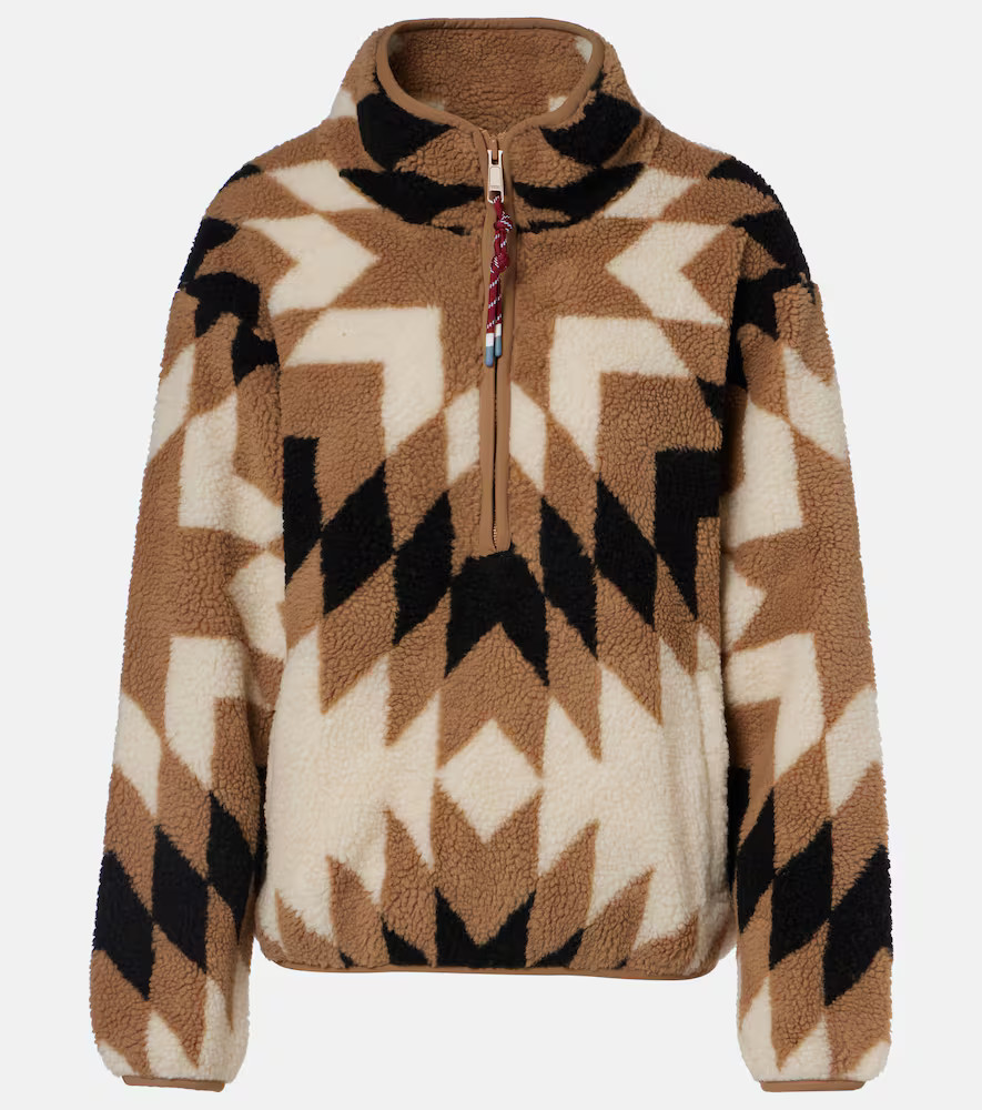 The Upside Harlow printed teddy jacket | Mytheresa (US/CA)