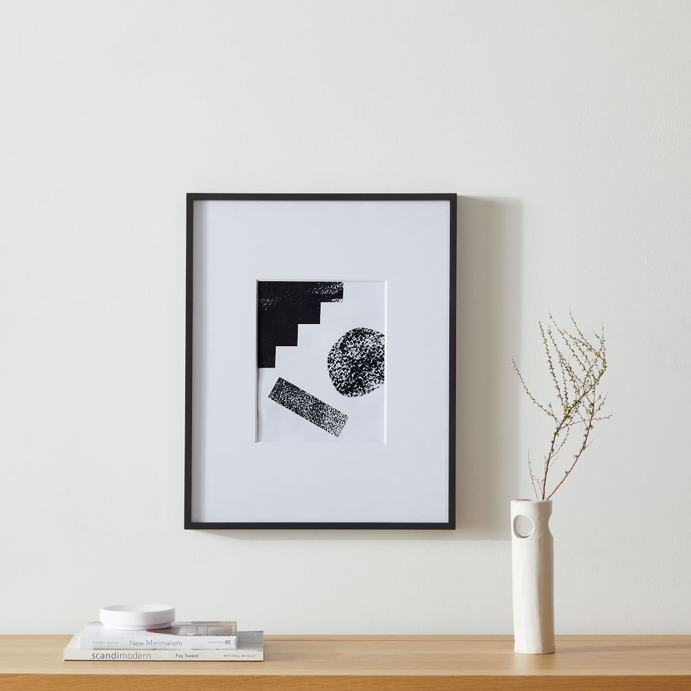 Multi-Mat Gallery Frames - Black | West Elm (US)