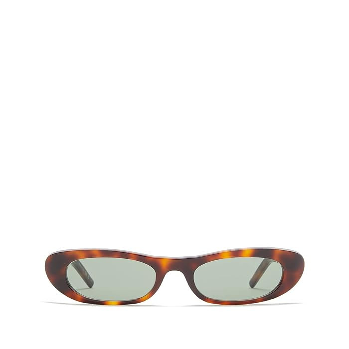 Saint Laurent Women's Sl 557 Shade (Havana/Havana/Green) | Zappos